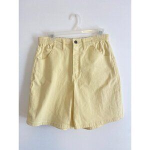Lee Women's Yellow Jean Shorts